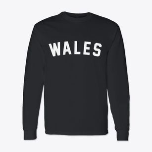 Wales Massachusetts Classic Curve Classic Long Sleeve T-Shirt