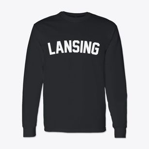 Lansing Michigan Classic Curve Classic Long Sleeve T-Shirt