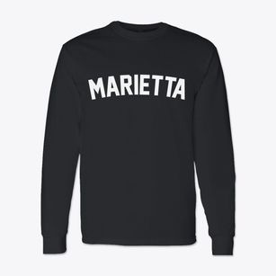 Marietta North Carolina Classic Curve Classic Long Sleeve T-Shirt