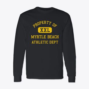 Myrtle Beach South Carolina Athletic Dept Classic Long Sleeve T-Shirt