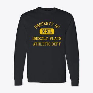 Grizzly Flats California Athletic Dept Classic Long Sleeve T-Shirt