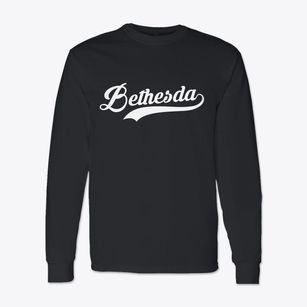 Bethesda Maryland Vintage Team Classic Long Sleeve T-Shirt