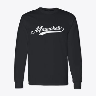 Maquoketa Iowa Vintage Team Classic Long Sleeve T-Shirt