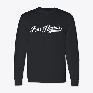 Bar Harbor Maine Vintage Team Classic Long Sleeve T-Shirt