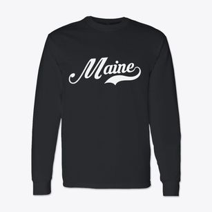Maine New York Vintage Team Classic Long Sleeve T-Shirt
