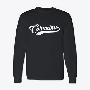 Columbus New York Vintage Team Classic Long Sleeve T-Shirt