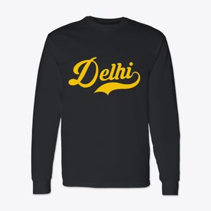 Delhi Louisiana Vintage Team Classic Long Sleeve T-Shirt