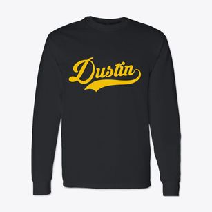 Dustin Oklahoma Vintage Team Classic Long Sleeve T-Shirt