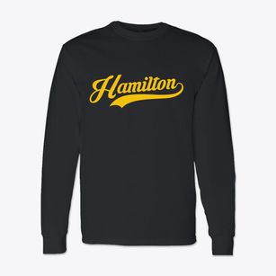 Hamilton Massachusetts Vintage Team Classic Long Sleeve T-Shirt