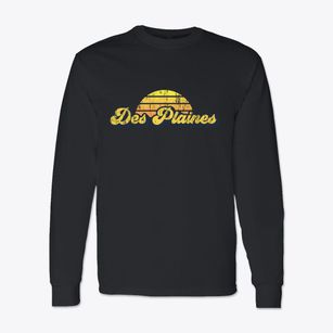 Des Plaines Illinois Sublime Sunset Classic Long Sleeve T-Shirt