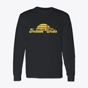 Indian Wells California Sublime Sunset Classic Long Sleeve T-Shirt