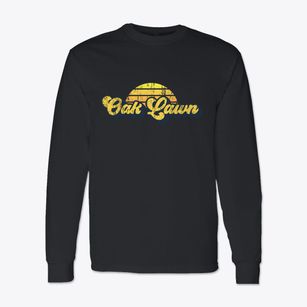 Oak Lawn Illinois Sublime Sunset Classic Long Sleeve T-Shirt