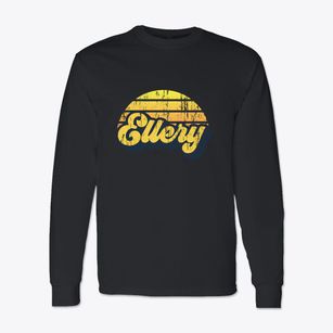Ellery New York Sublime Sunset Classic Long Sleeve T-Shirt
