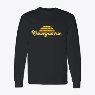 Oswegatchie New York Sublime Sunset Classic Long Sleeve T-Shirt