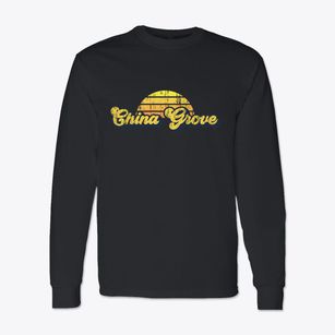 China Grove North Carolina Sublime Sunset Classic Long Sleeve T-Shirt