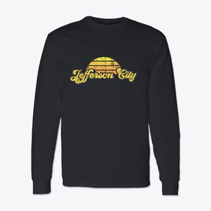 Jefferson City Missouri Sublime Sunset Classic Long Sleeve T-Shirt