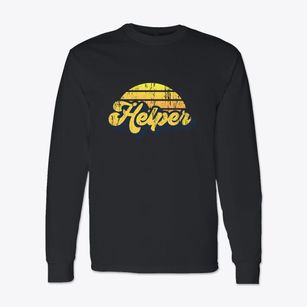 Helper Utah Sublime Sunset Classic Long Sleeve T-Shirt