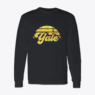 Yale Michigan Sublime Sunset Classic Long Sleeve T-Shirt