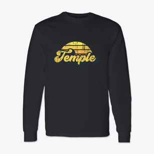 Temple New Hampshire Sublime Sunset Classic Long Sleeve T-Shirt