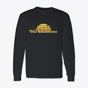West Conshohocken Pennsylvania Sublime Sunset Classic Long Sleeve T-Shirt
