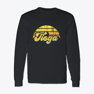 Tioga Texas Sublime Sunset Classic Long Sleeve T-Shirt