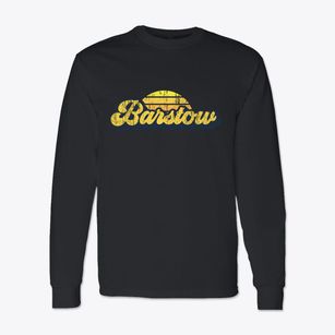 Barstow California Sublime Sunset Classic Long Sleeve T-Shirt