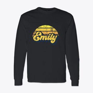 Emily Minnesota Sublime Sunset Classic Long Sleeve T-Shirt