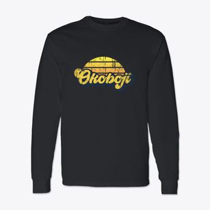 Okoboji Iowa Sublime Sunset Classic Long Sleeve T-Shirt