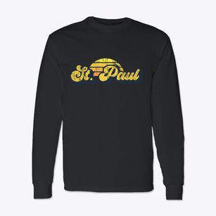 St. Paul Kansas Sublime Sunset Classic Long Sleeve T-Shirt