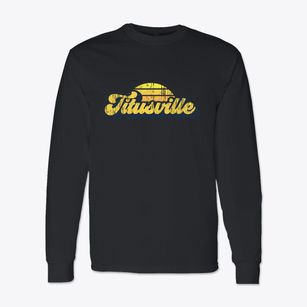 Titusville New York Sublime Sunset Classic Long Sleeve T-Shirt