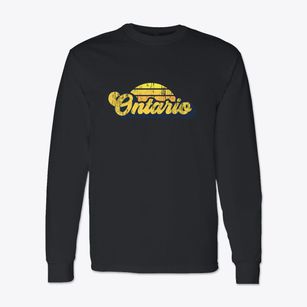 Ontario Wisconsin Sublime Sunset Classic Long Sleeve T-Shirt