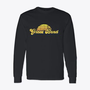 Great Bend Kansas Sublime Sunset Classic Long Sleeve T-Shirt