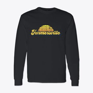 Farmersville California Sublime Sunset Classic Long Sleeve T-Shirt
