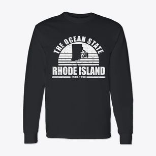  Rhode Island Sunset Classic Long Sleeve T-Shirt