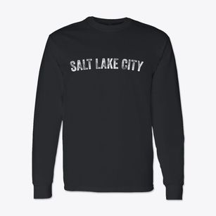 Salt Lake City Utah Timeless Retro Classic Long Sleeve T-Shirt