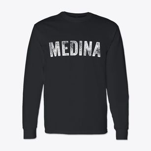 Medina Washington Timeless Retro Classic Long Sleeve T-Shirt