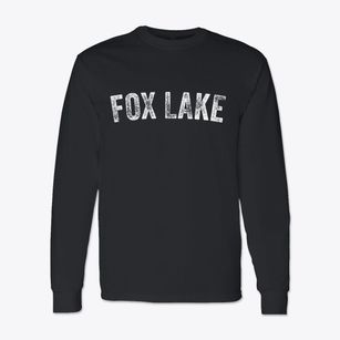 Fox Lake Wisconsin Timeless Retro Classic Long Sleeve T-Shirt