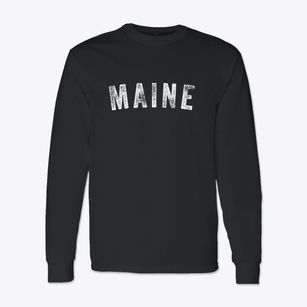 Maine Wisconsin Timeless Retro Classic Long Sleeve T-Shirt