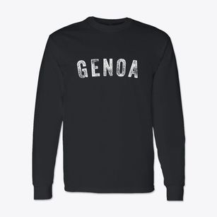 Genoa New York Timeless Retro Classic Long Sleeve T-Shirt