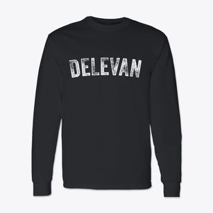 Delevan New York Timeless Retro Classic Long Sleeve T-Shirt