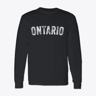 Ontario Wisconsin Timeless Retro Classic Long Sleeve T-Shirt