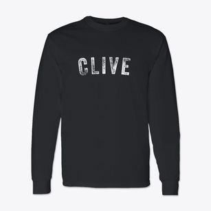 Clive Iowa Timeless Retro Classic Long Sleeve T-Shirt