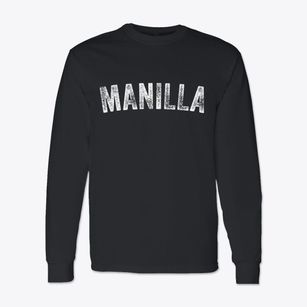 Manilla Indiana Timeless Retro Classic Long Sleeve T-Shirt