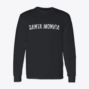 Santa Monica California Timeless Retro Classic Long Sleeve T-Shirt