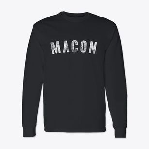 Macon North Carolina Timeless Retro Classic Long Sleeve T-Shirt