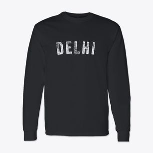 Delhi Minnesota Timeless Retro Classic Long Sleeve T-Shirt