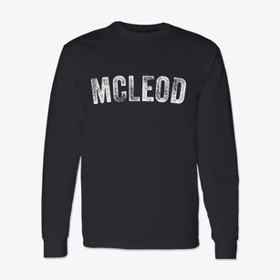 Mcleod North Dakota Timeless Retro Classic Long Sleeve T-Shirt