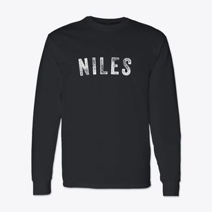 Niles Michigan Timeless Retro Classic Long Sleeve T-Shirt