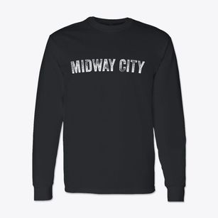 Midway City California Timeless Retro Classic Long Sleeve T-Shirt