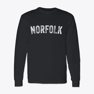Norfolk Virginia Timeless Retro Classic Long Sleeve T-Shirt